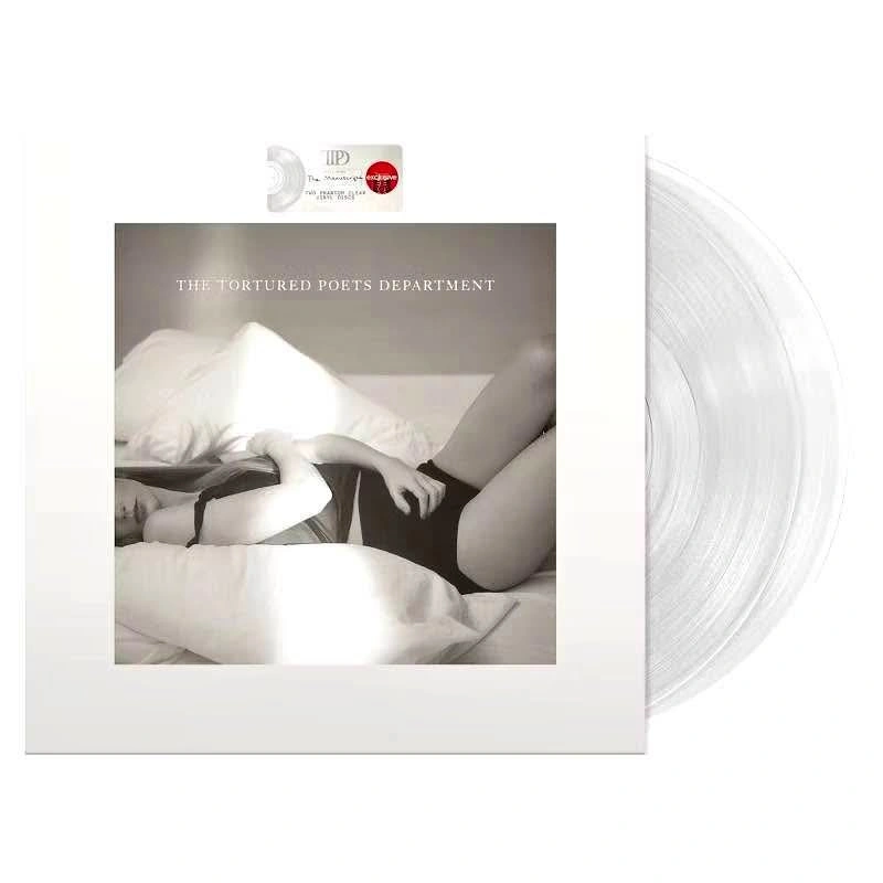 Taylor Swift TTPD Vinyl (LE Phantom Clear) 🤍