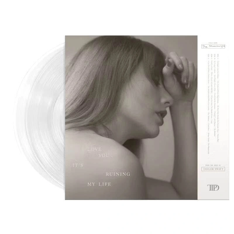 Taylor Swift TTPD Vinyl (LE Phantom Clear) 🤍 - photo 2