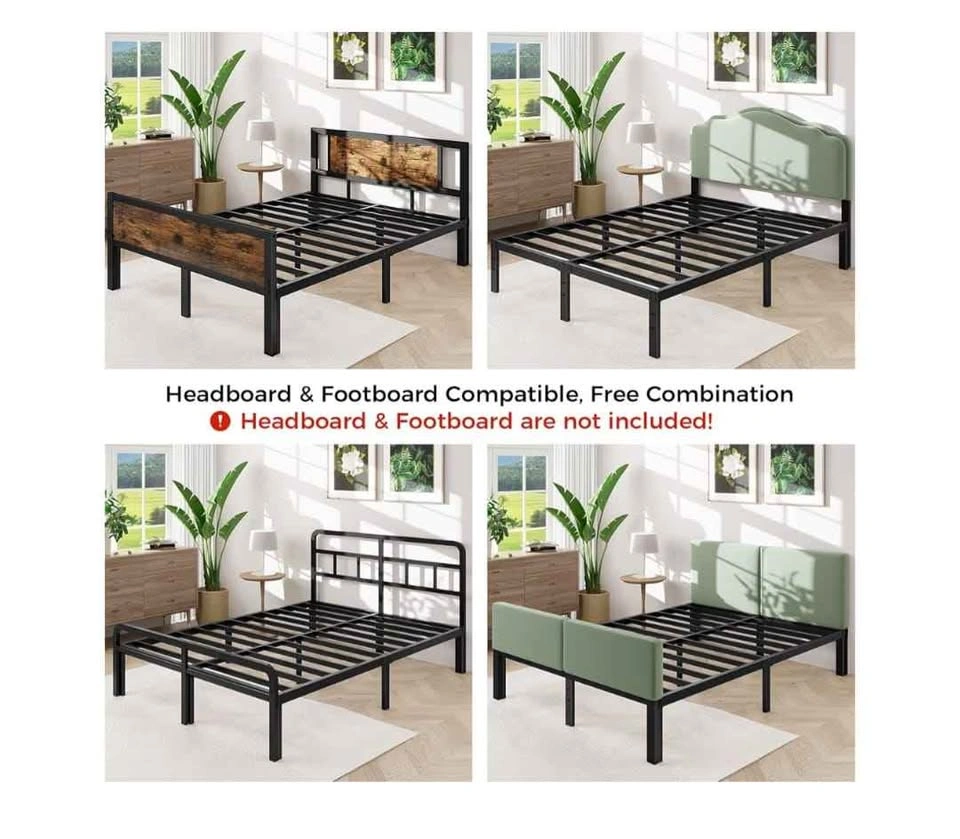 Queen Metal Platform Bed Frame (brand new) - photo 4