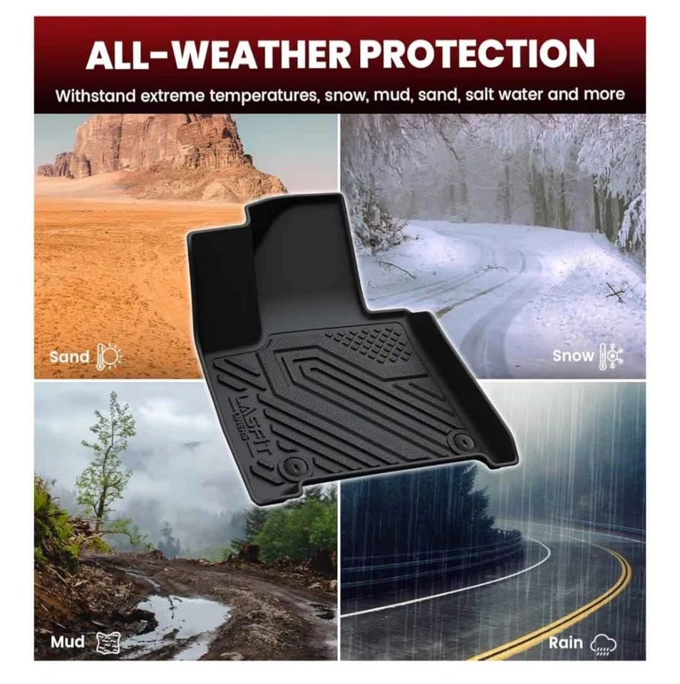LASFIT All-Weather Floor Liners for Hyundai Santa Fe (Brand New) - photo 2