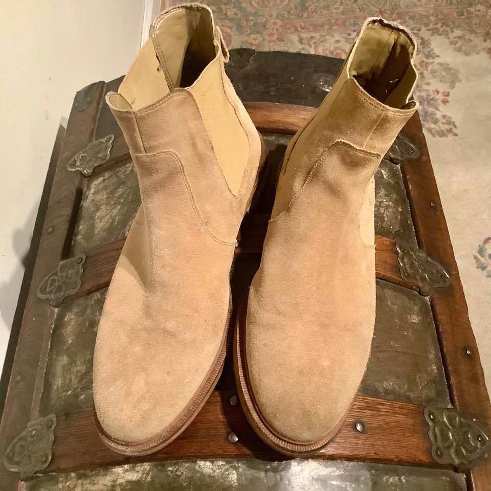 Clarks Foxwell Top Suede Chelsea Boots Sz 11.5 - photo 4