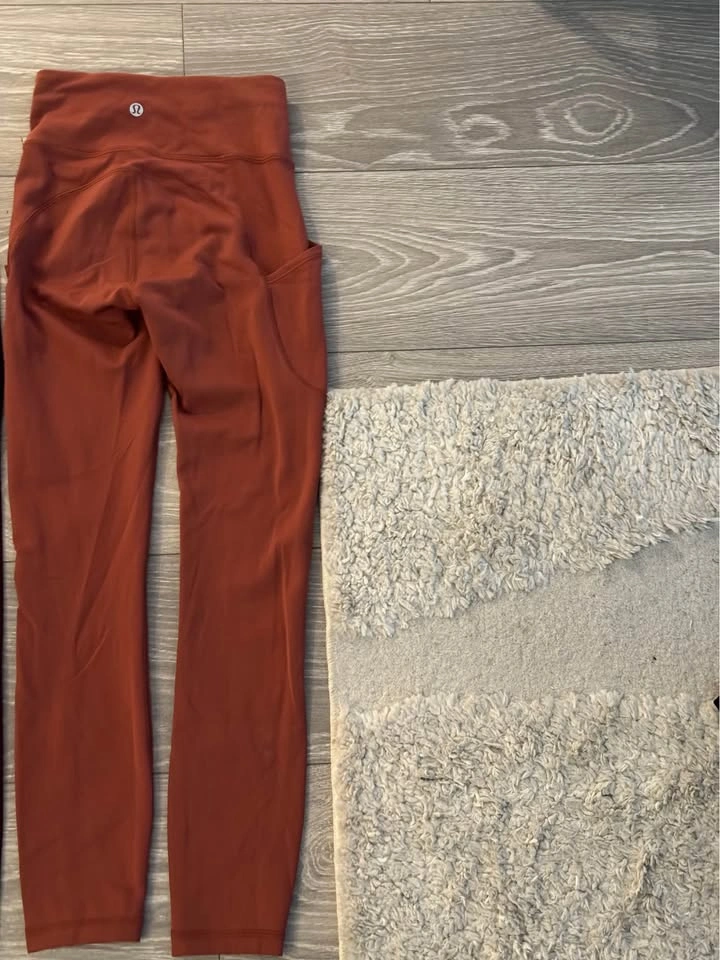 Lululemon Leggings Lot - Black, Burgundy, Tan - photo 3