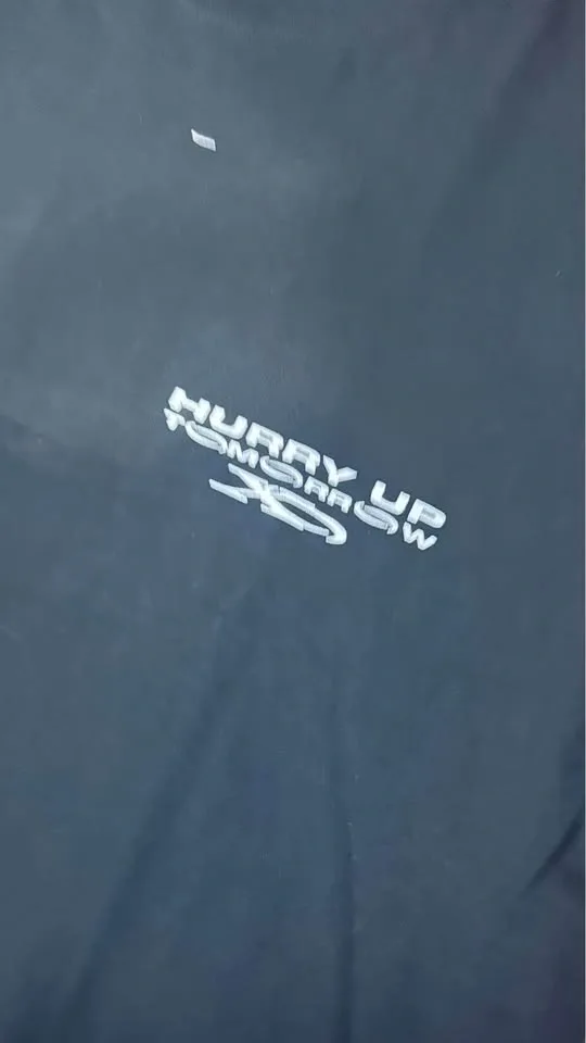 The Weeknd hurry up tomorrow t shirt XO 00 Playboy carti x The W - photo 2