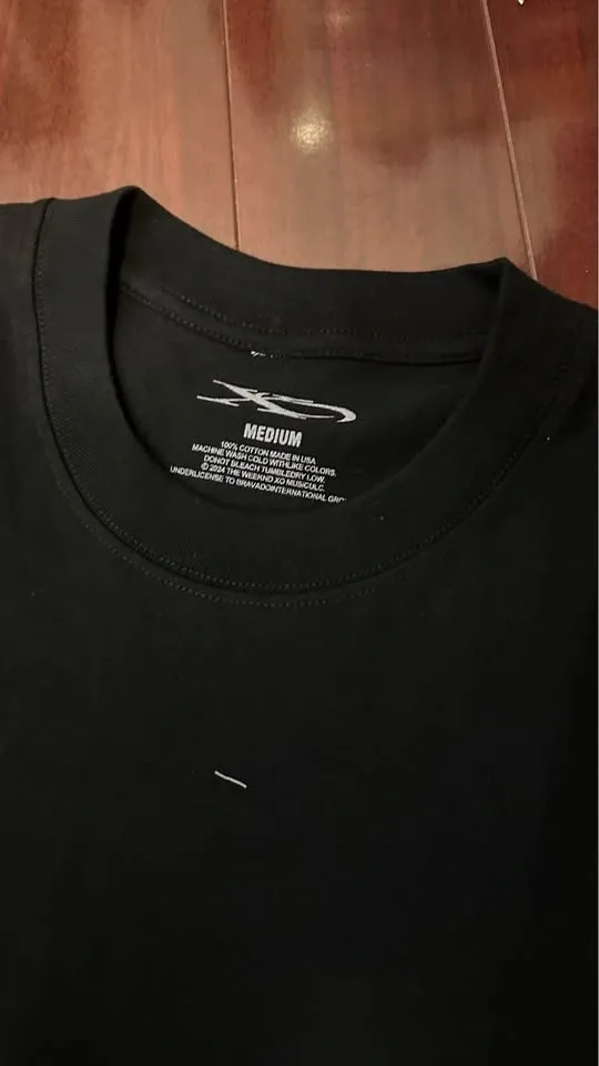 The Weeknd hurry up tomorrow t shirt XO 00 Playboy carti x The W - photo 3
