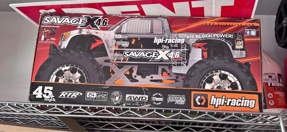 HPI Savage X 4.6 Nitro RC Truck – 4x4 – RTR