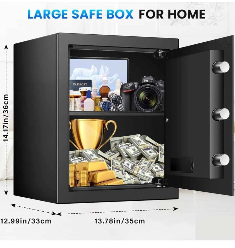 BRAND NEW 2.0 Cuft Fireproof & Waterproof Home Safe - photo 2