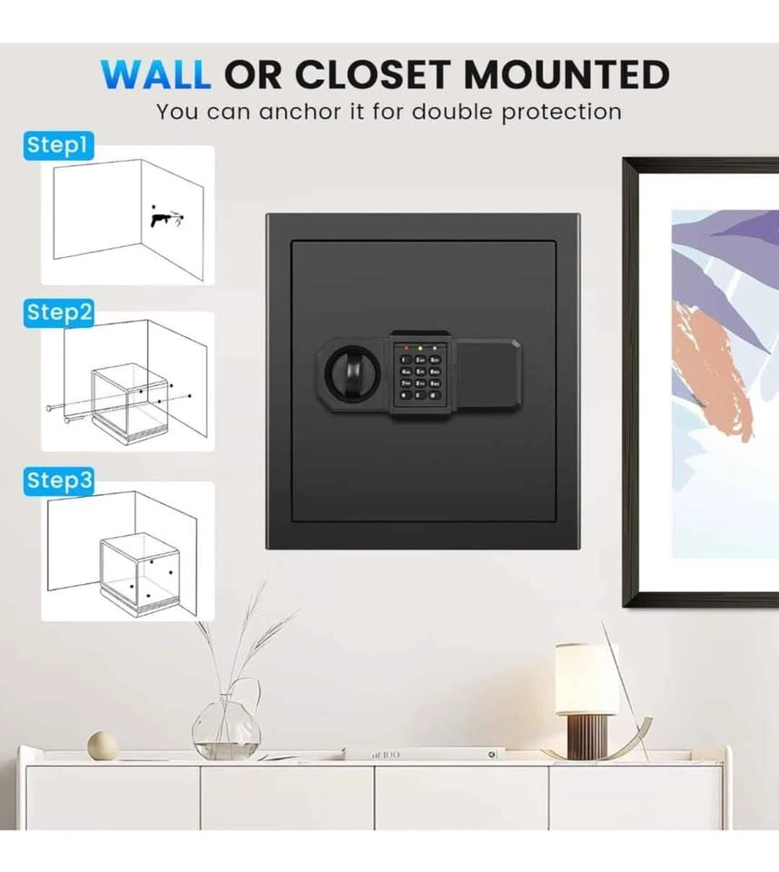 BRAND NEW 2.0 Cuft Fireproof & Waterproof Home Safe - photo 3