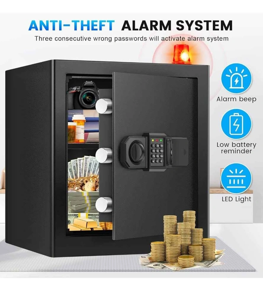 BRAND NEW 2.0 Cuft Fireproof & Waterproof Home Safe - photo 4