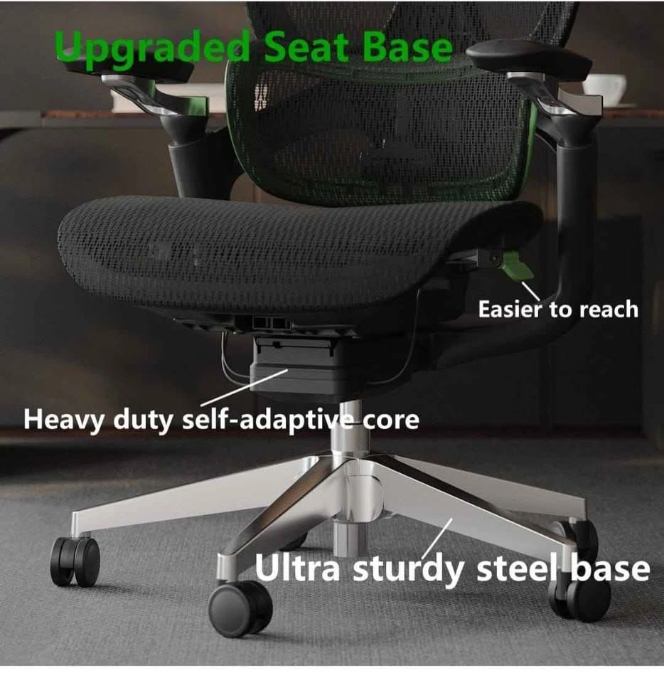 Ergonomic Mesh Office Chair with Lumbar Support - photo 2