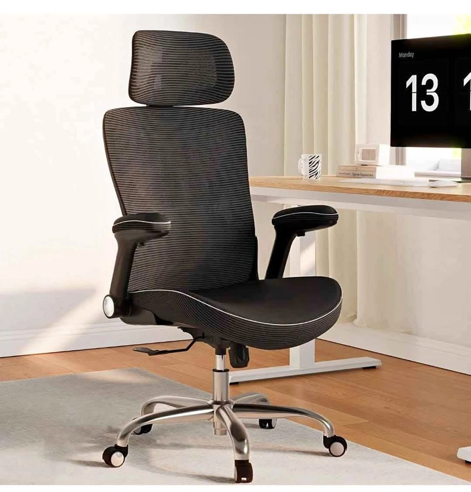 Ergalithic Ergonomic Office Chair - Mesh PU Leather