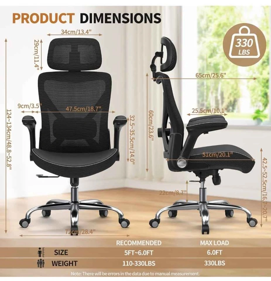 Ergalithic Ergonomic Office Chair - Mesh PU Leather - photo 4