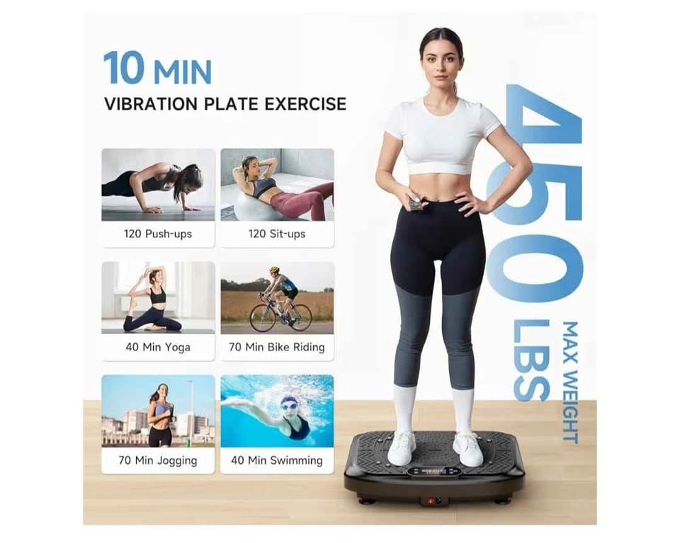 Vibration Plate Exercise Machine - 199 Speeds - photo 4