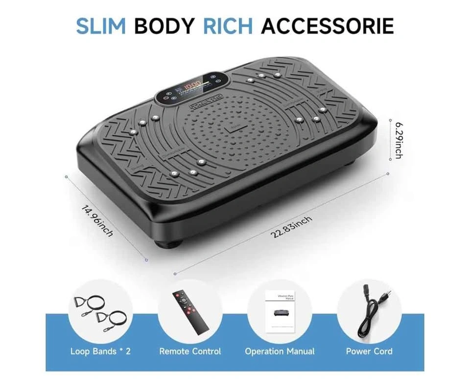 Vibration Plate Exercise Machine - 199 Speeds - photo 5