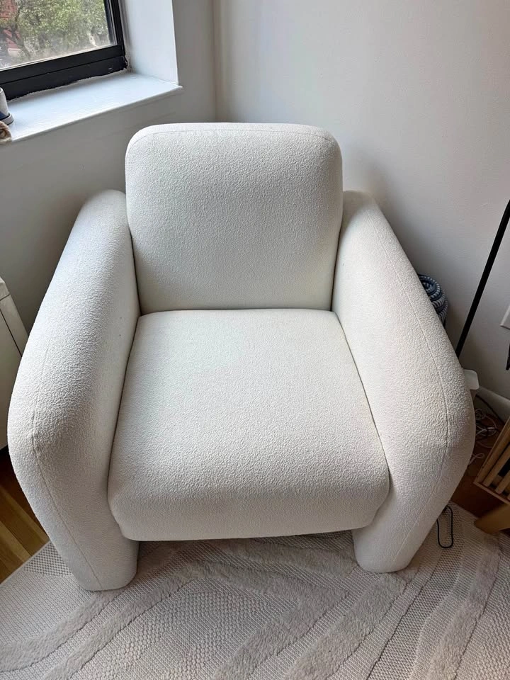 Thomasville Boucle Accent Chair