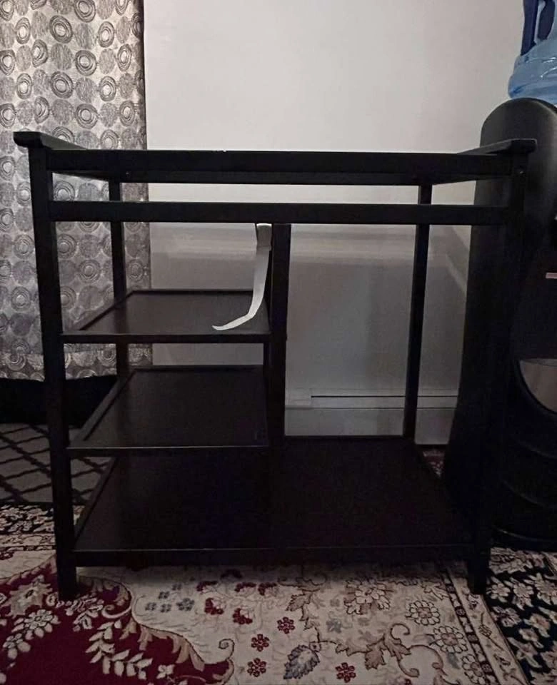 Baby Changing Table w/ Storage Shelves – Great Condition - photo 3