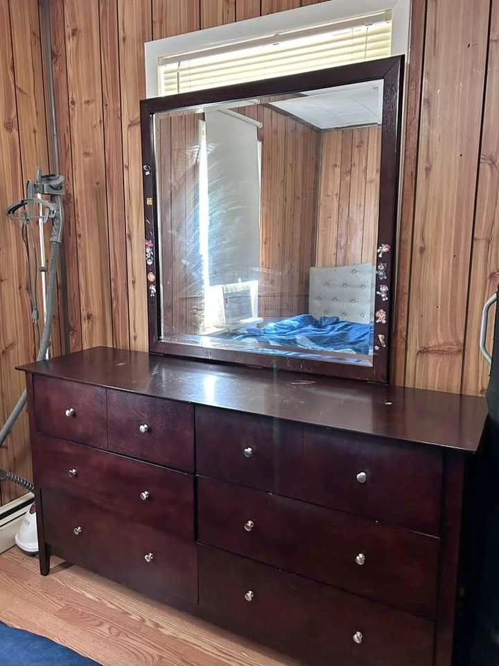 Ashley Furniture Maribel Dresser + Mirror – $120