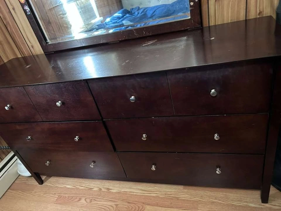 Ashley Furniture Maribel Dresser + Mirror – $120 - photo 3