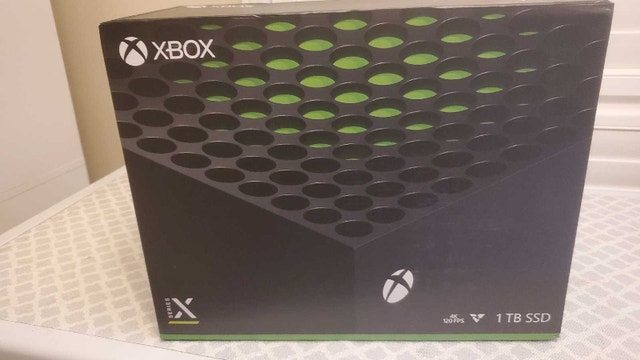 Xbox Series X sealed, never opened