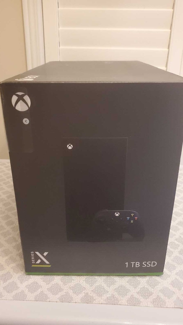 Xbox Series X sealed, never opened - photo 3
