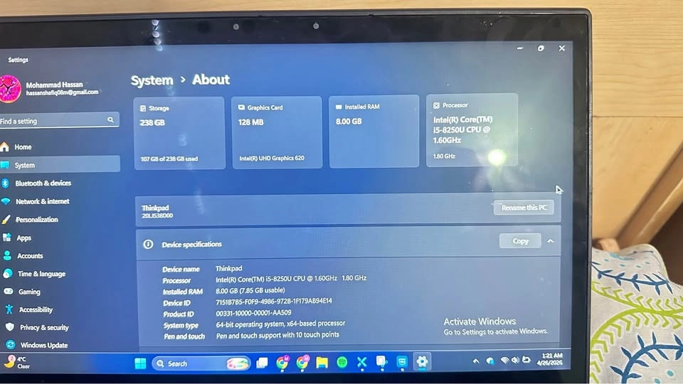 Lenovo Thinkpad 360 (READ DESCRIPTION) - photo 3