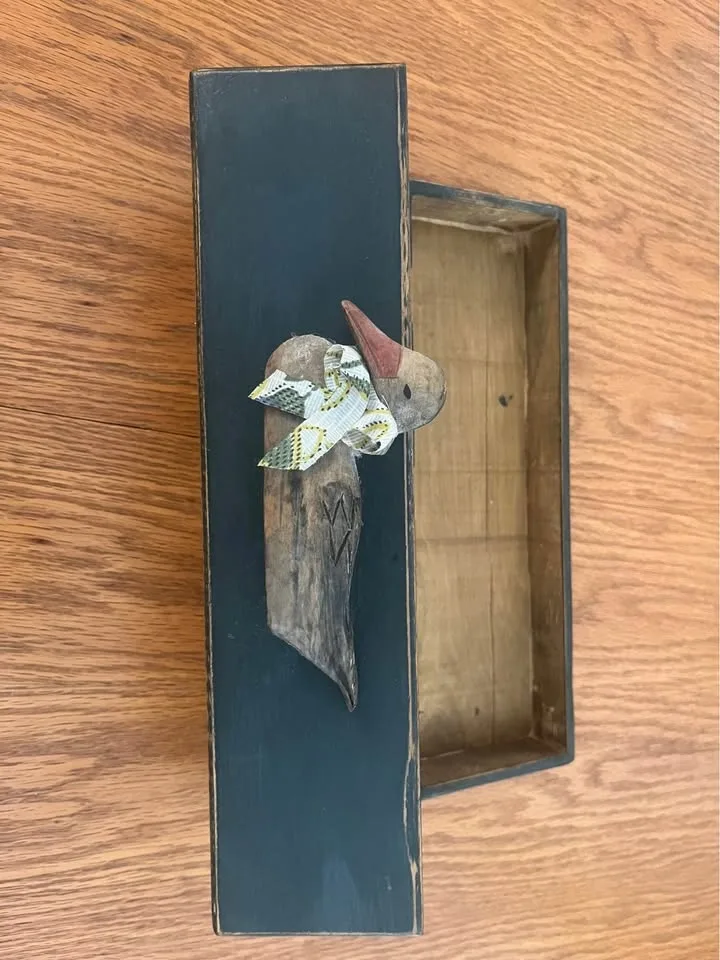 Rustic Wooden Duck Box - photo 3