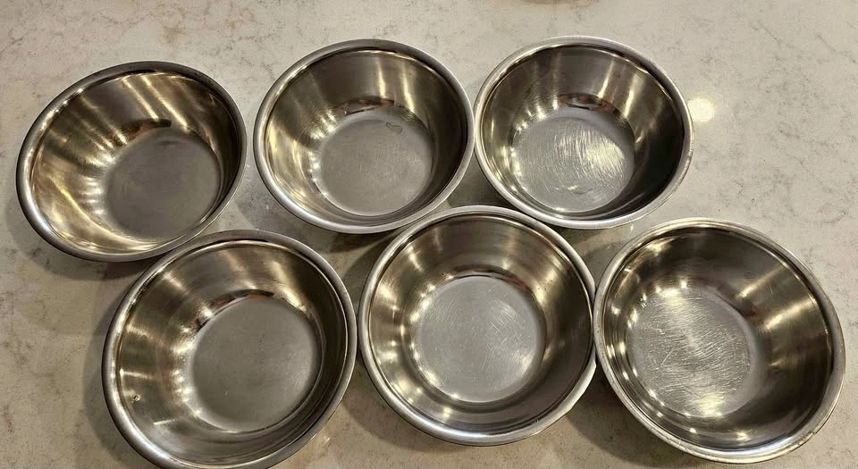 Stainless Steel Bowls – Set of 6