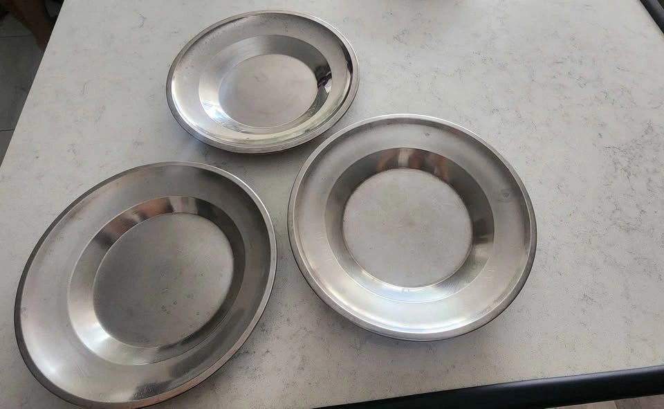 Stainless Steel Plates / Thali Set – 11 Pieces - photo 4