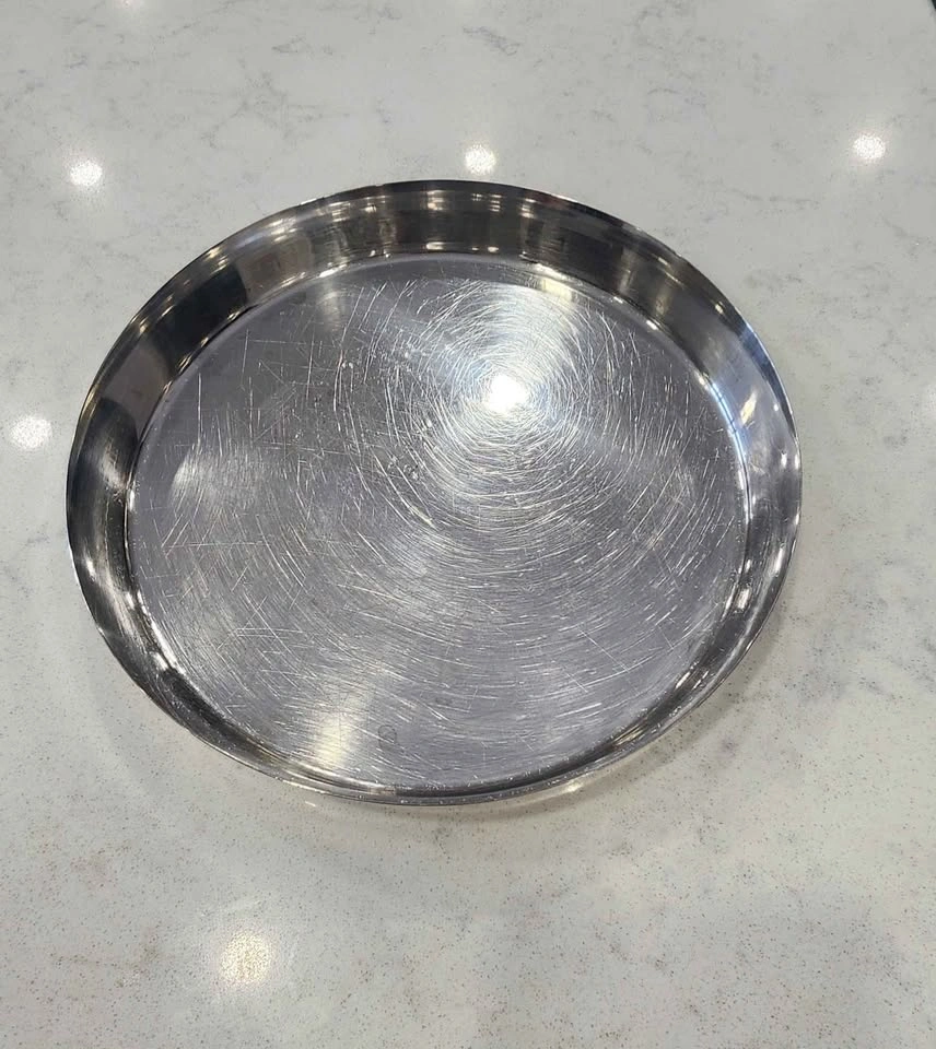 Stainless Steel Plates / Thali Set – 11 Pieces - photo 5