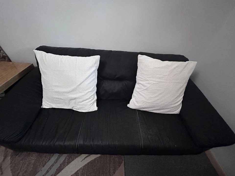 Small Black Sofa Couch – Great for Apartment - photo 2