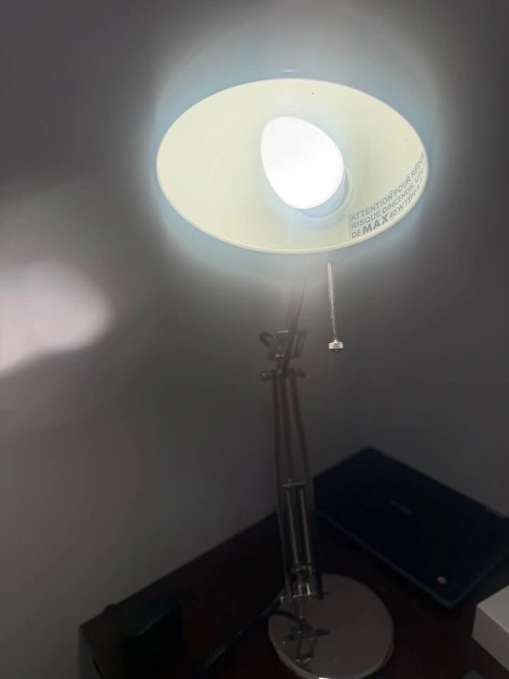 IKEA FORSÅ Adjustable Work Lamp – Chrome Desk Lamp - photo 5