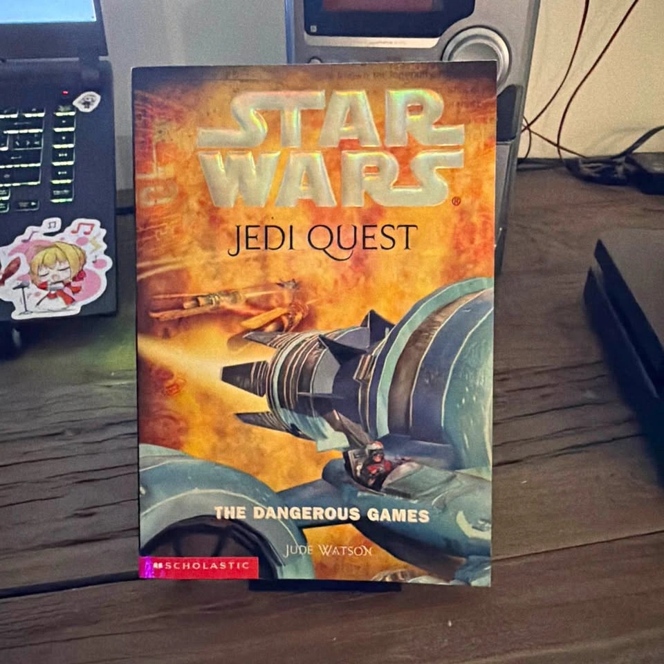 Star Wars Jedi Quest The Dangerous Games Book Scholastic