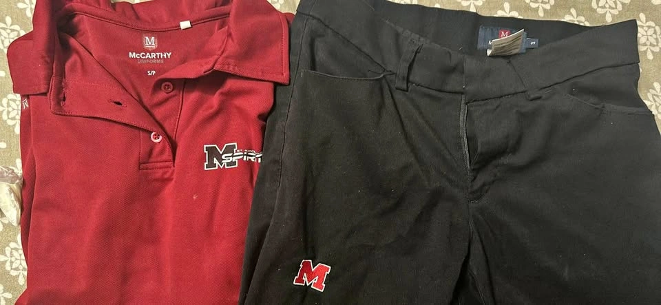 St Marcellinus Catholic Secondary School Uniform Pant & Shirt