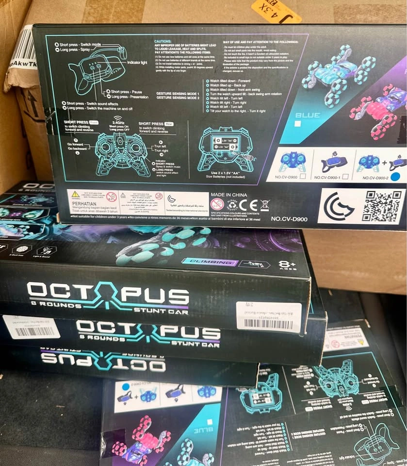 ATHLERIA 8WD Octopus Stunt Car Bulk Lot - photo 2