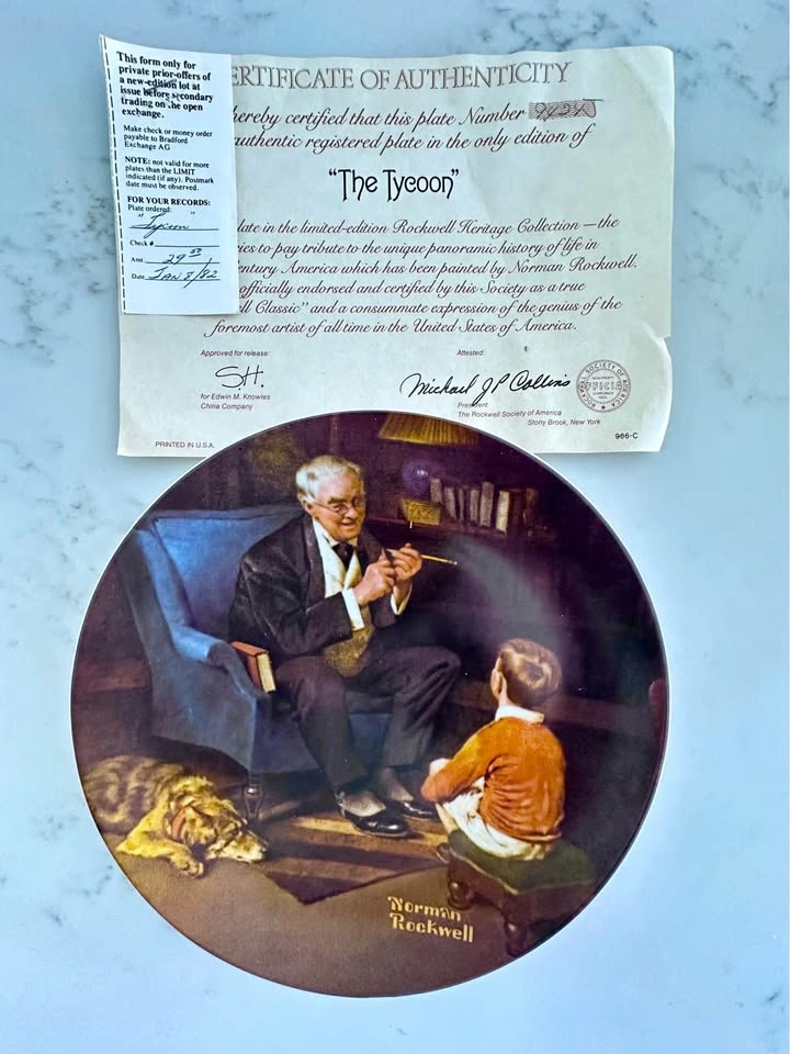 Norman Rockwell Heritage Collection Plates - photo 3