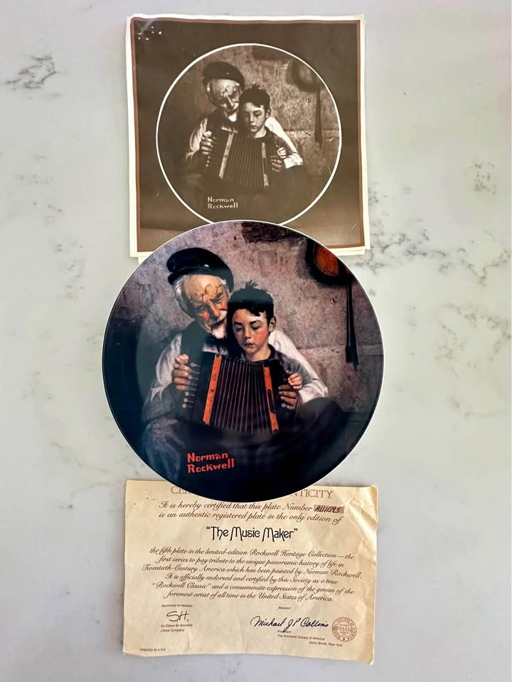 Norman Rockwell Heritage Collection Plates - photo 4