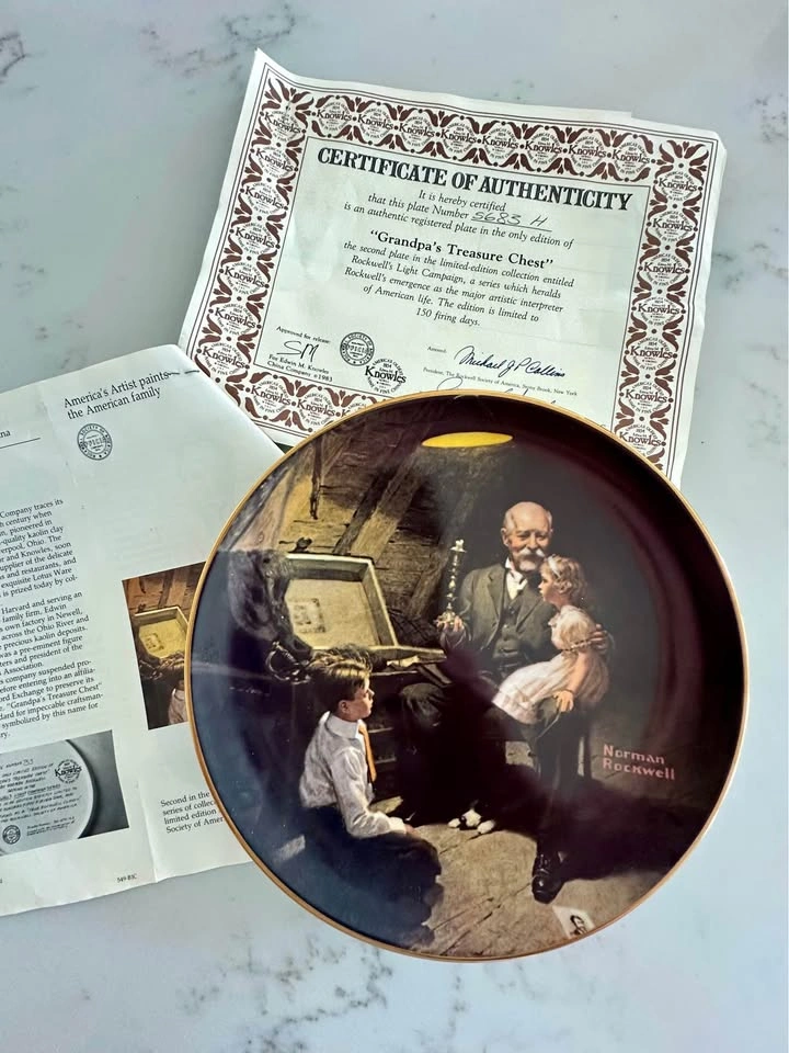 Norman Rockwell Heritage Collection Plates - photo 5