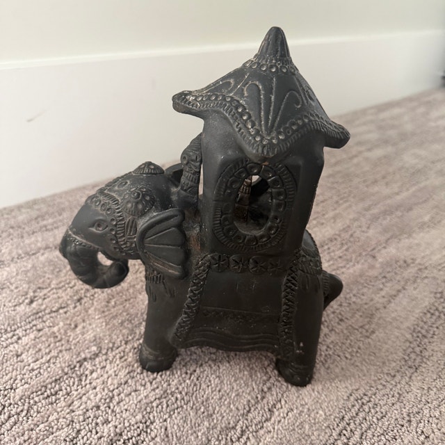 Vintage Indian Ceremonial Elephant - photo 4