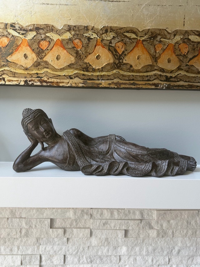 Serene Sleeping Buddha Statue - photo 2