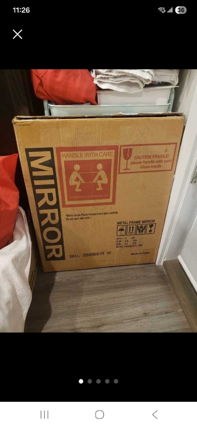 Cosmetic Mirror, Makeup, Brand New!!! Open box!