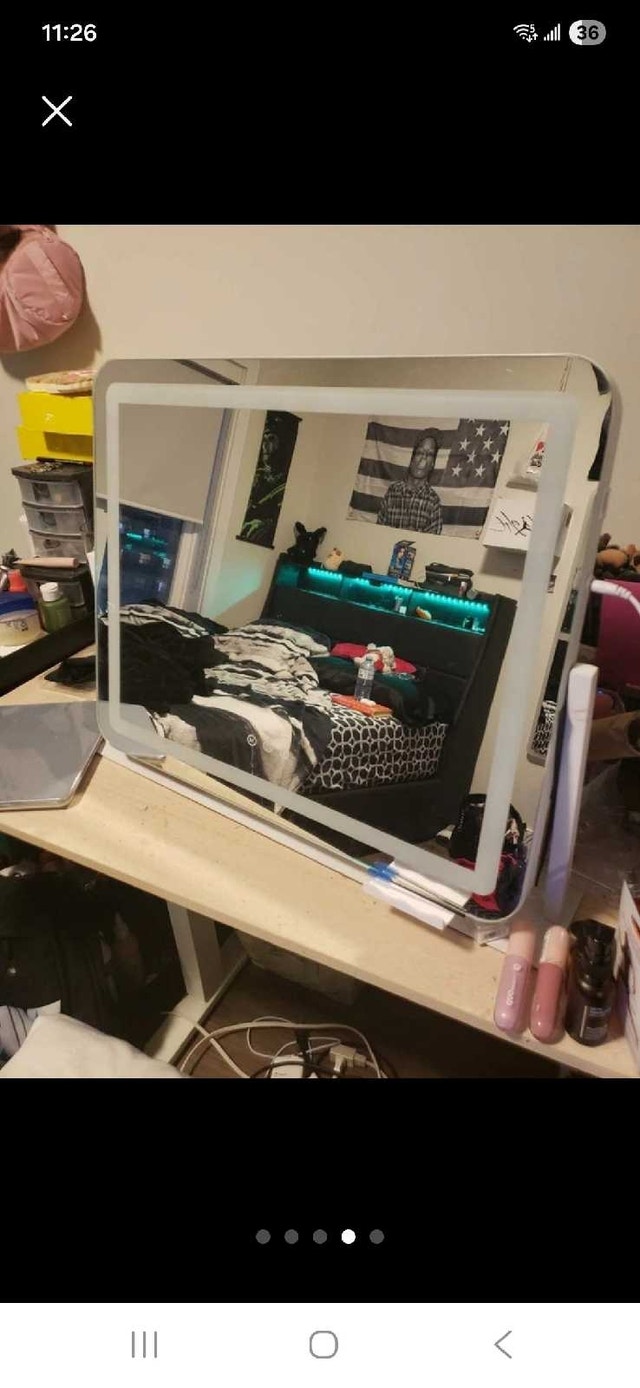Cosmetic Mirror, Makeup, Brand New!!! Open box! - photo 4