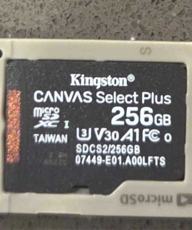 Kingston Micro SD Card - 256 GB, Memory card - photo 2