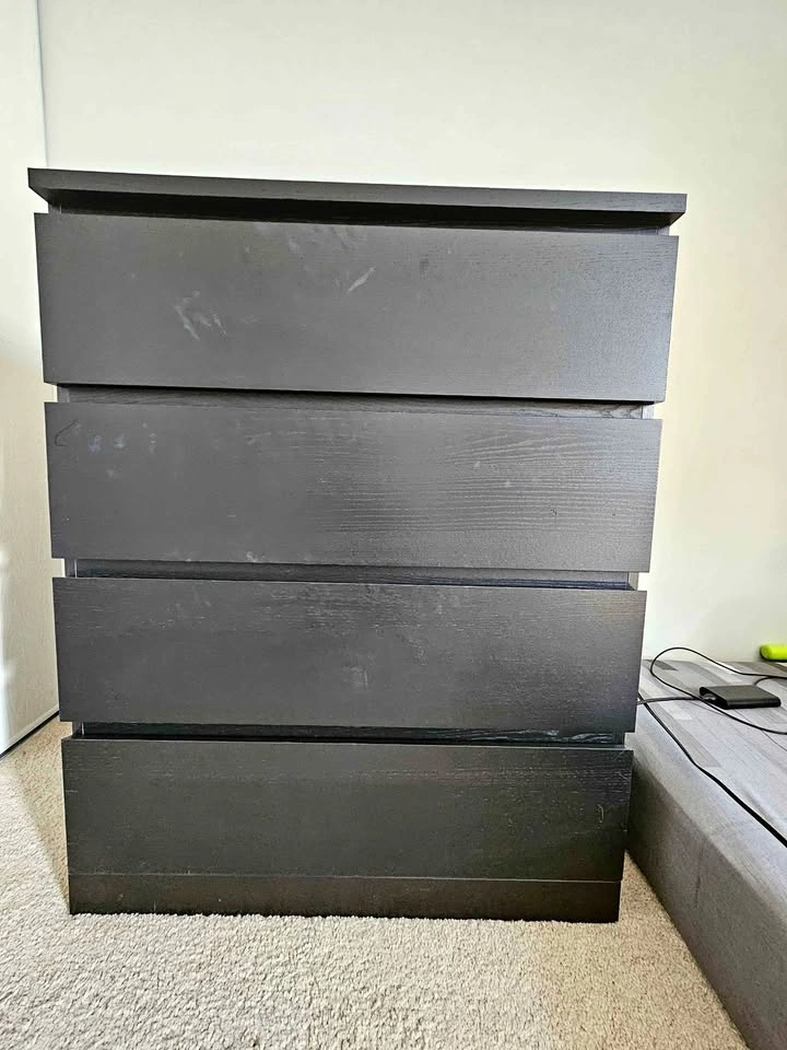 IKEA Malm Chest with Four Drawers