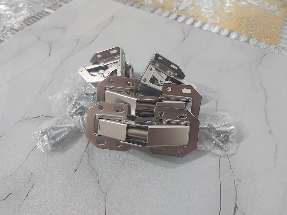 4" Soft Close Cabinet Hinges (4 Pack), No-Drill, Hydraulic - photo 2