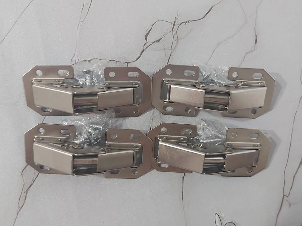 4" Soft Close Cabinet Hinges (4 Pack), No-Drill, Hydraulic - photo 3