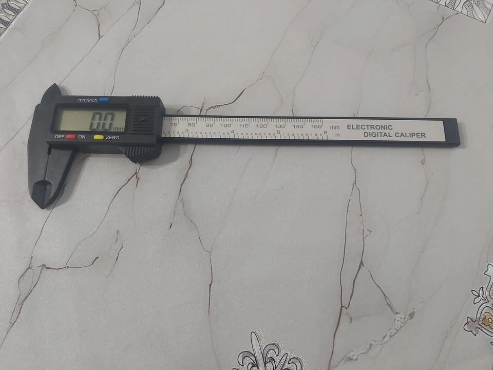 6" Digital Caliper (150mm) - Electronic Carbon Fiber Composite, - photo 2