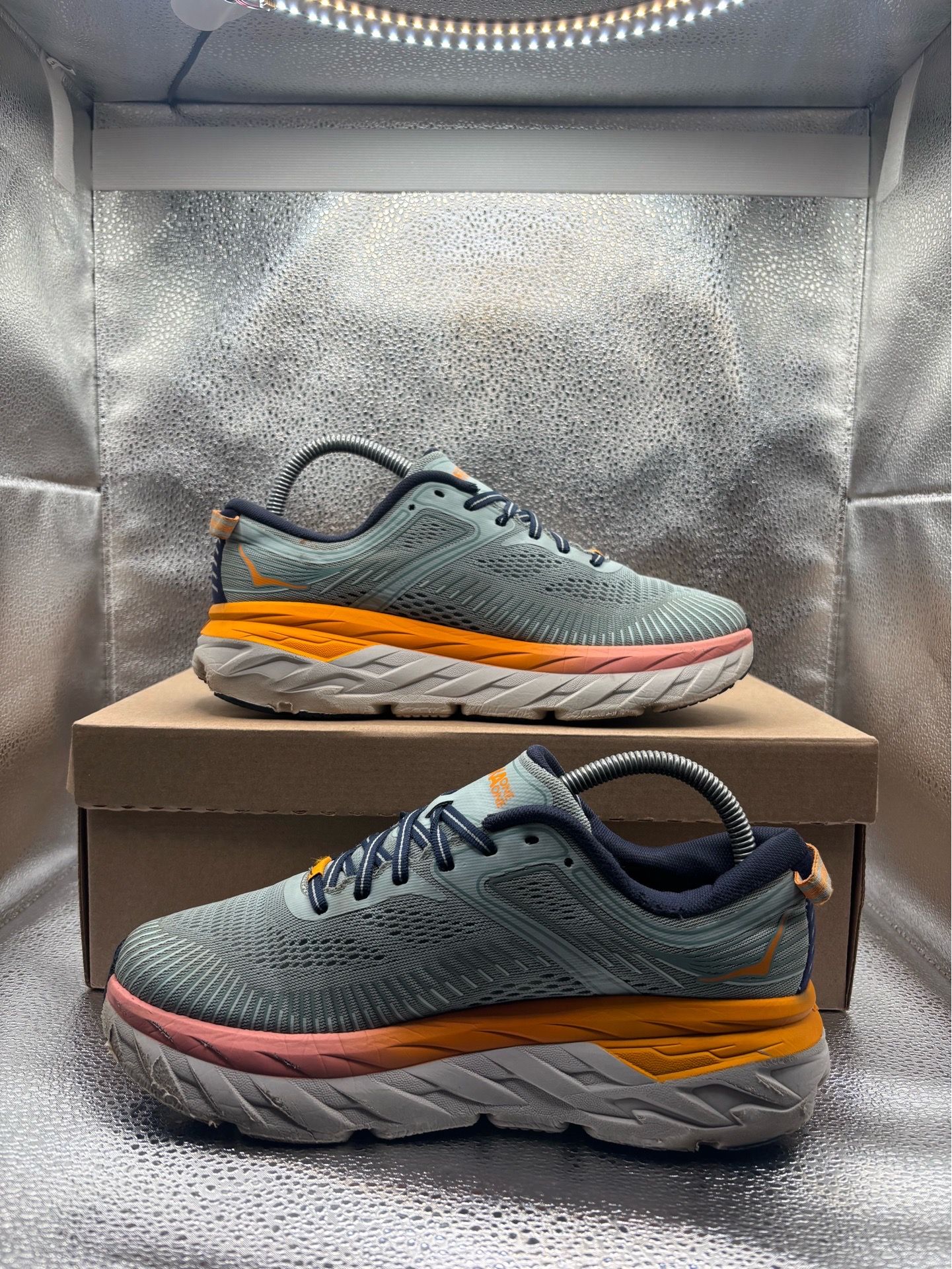 Hoka One One Bondi 7 Blue Haze Orange - photo 5
