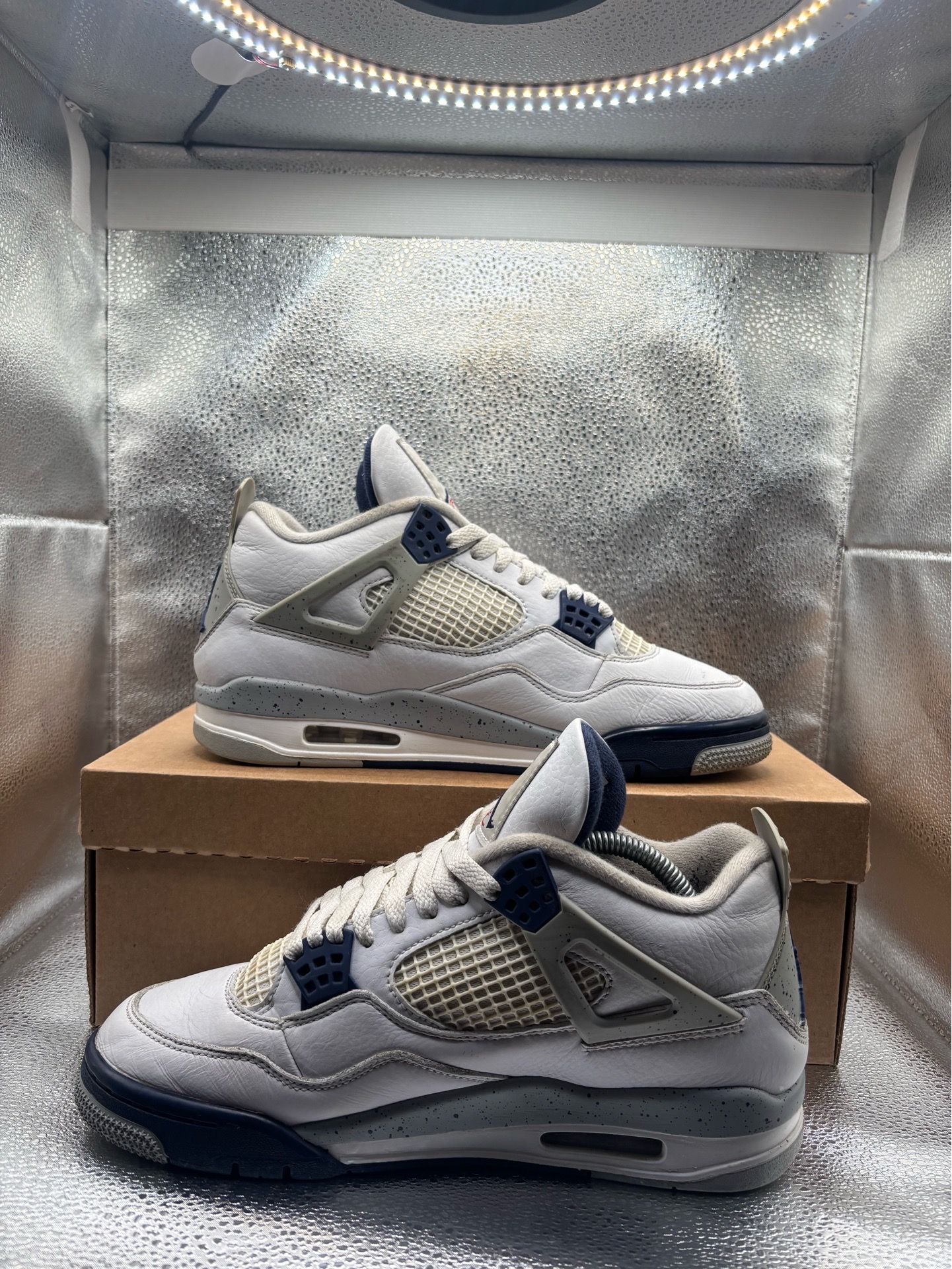 Air Jordan 4 Midnight Navy - photo 5