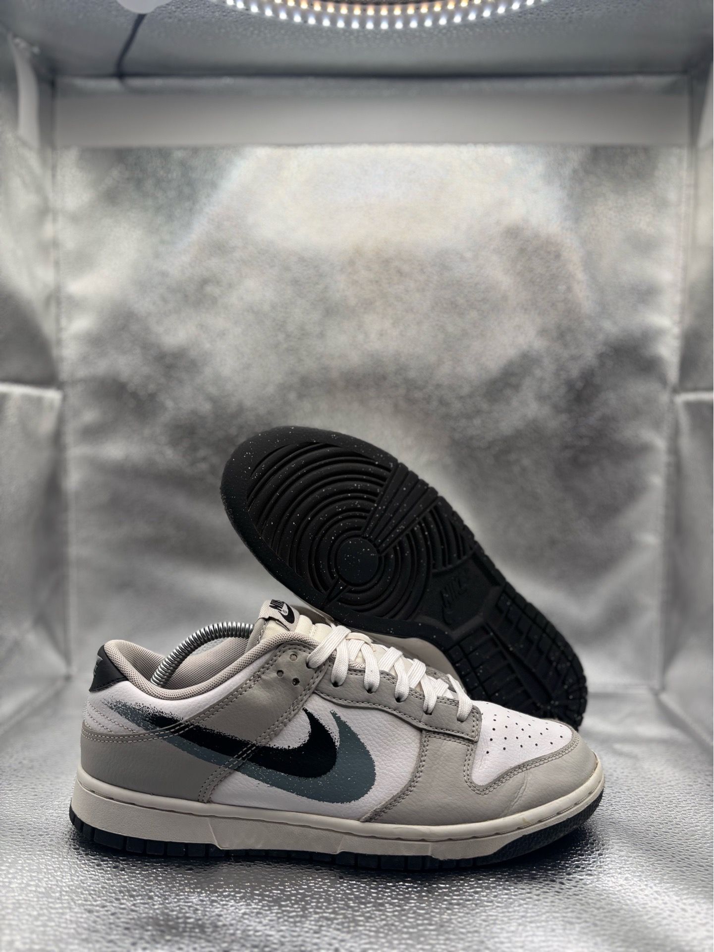 Nike Dunk Low Stencil Swoosh