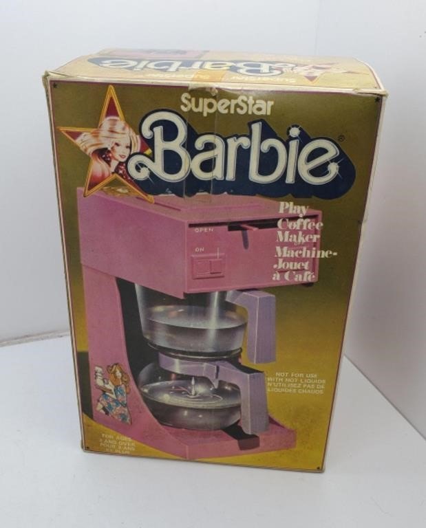 Vintage 1976 Barbie Play Coffee Maker