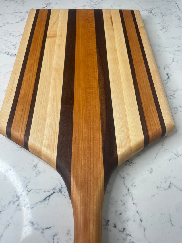 Canoe Paddle Edge-Grain Cutting Board - photo 5
